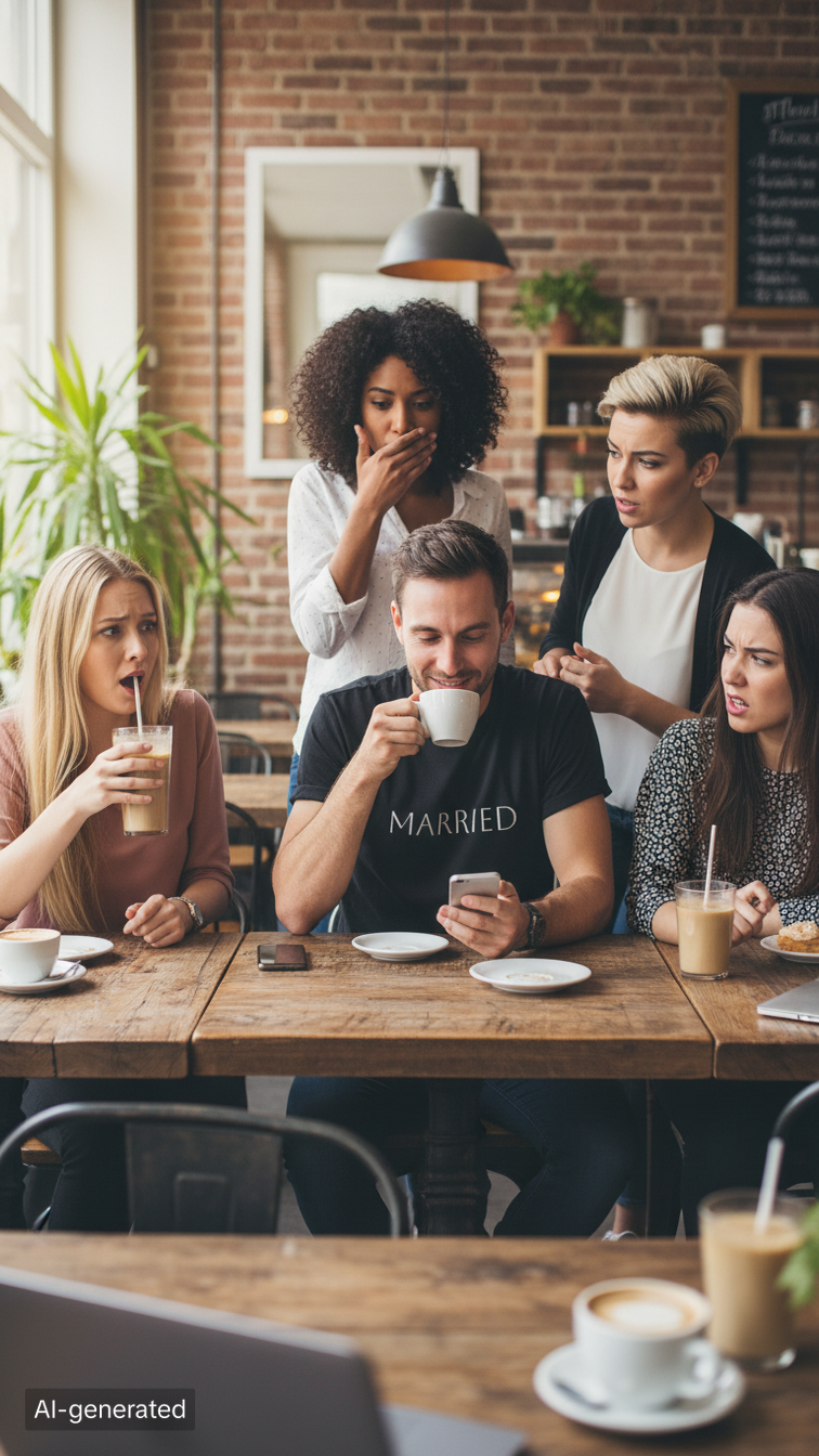 Married T-shirt: protect your Husband from another girls attention!