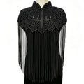 GREAT DRESS: Tassel Cape Shawl